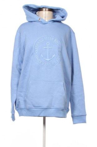 Дамски суитшърт Zwillingsherz, Размер XXL, Цвят Син, Цена 93,99 лв.