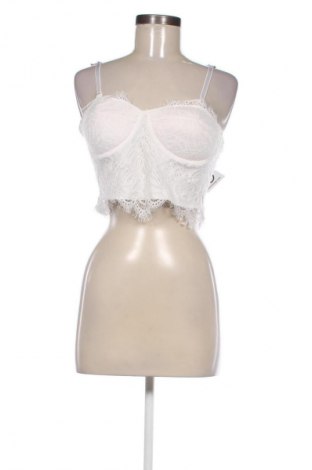 Γυναικείο τοπ Amisu, Μέγεθος L, Χρώμα Λευκό, Τιμή 14,83 €