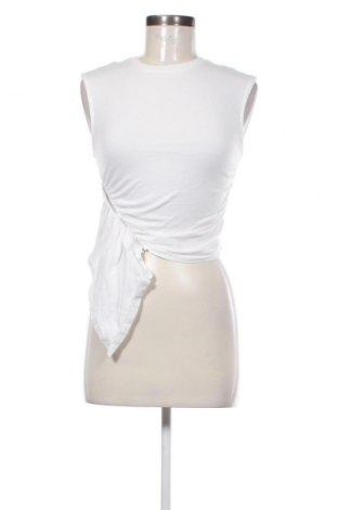 Γυναικείο τοπ Bershka, Μέγεθος S, Χρώμα Λευκό, Τιμή 5,12 €