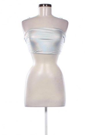 Női top Bershka, Méret M, Szín Ezüstös, Ár 5 959 Ft