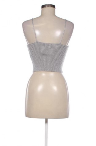 Top de femei H&M, Mărime S, Culoare Argintiu, Preț 76,32 Lei