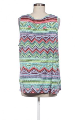 Γυναικείο τοπ Laura Torelli, Μέγεθος XL, Χρώμα Πολύχρωμο, Τιμή 15,00 €