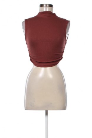Top de femei Pull&Bear, Mărime S, Culoare Maro, Preț 76,32 Lei