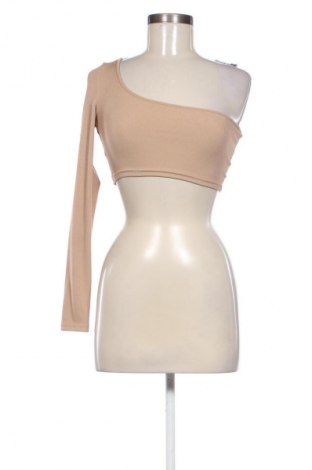 Γυναικείο τοπ SHEIN, Μέγεθος XS, Χρώμα  Μπέζ, Τιμή 15,00 €