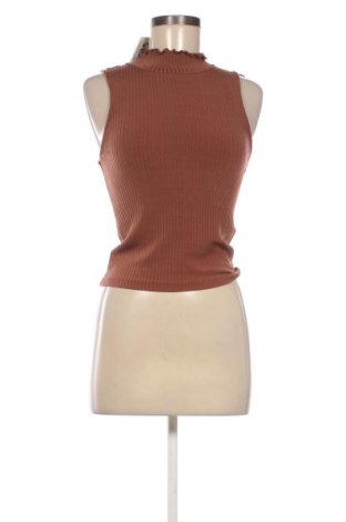 Дамски топ Zara, Размер S, Цвят Кафяв, Цена 15,99 лв.