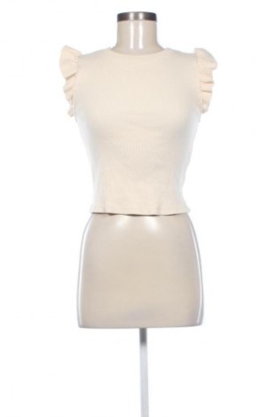 Top de femei Zara, Mărime S, Culoare Bej, Preț 47,37 Lei