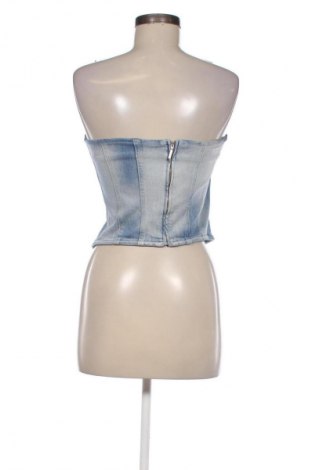 Top de femei Zara, Mărime M, Culoare Albastru, Preț 105,26 Lei