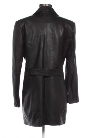 Damski skórzany płaszcz Steve Ketell, Rozmiar M, Kolor Czarny, Cena 494,25 zł