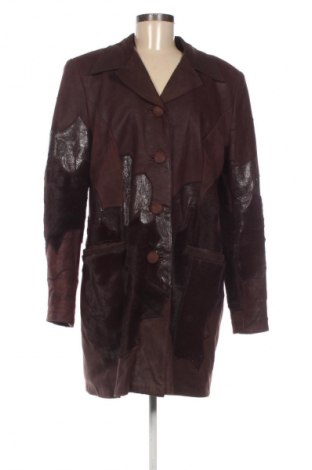 Dámska kožená bunda  Unbranded, Veľkosť XL, Farba Hnedá, Cena  208,47 €