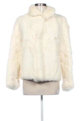 Damen Ledermantel Unbranded, Größe M, Farbe Ecru, Preis € 121,23