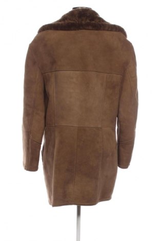 Damski skórzany płaszcz Unbranded, Rozmiar L, Kolor Brązowy, Cena 494,25 zł
