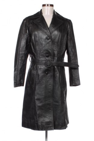 Damen Ledermantel Unbranded, Größe M, Farbe Schwarz, Preis € 91,69