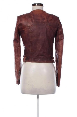 Női bőrdzseki ASOS, Méret XXS, Szín Barna, Ár 26 000 Ft