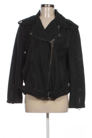 Γυναικείο δερμάτινο μπουφάν Adidas Slvr, Μέγεθος M, Χρώμα Μαύρο, Τιμή 80,31 €