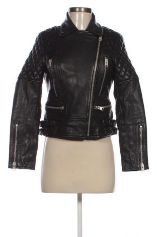 Damska kurtka skórzana AllSaints, Rozmiar S, Kolor Czarny, Cena 762,94 zł