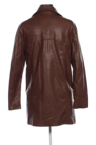 Damen Lederjacke Bershka, Größe XS, Farbe Braun, Preis 30,00 €