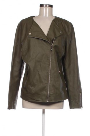 Geacă de piele pentru femei Bpc Bonprix Collection, Mărime XL, Culoare Verde, Preț 168,39 Lei