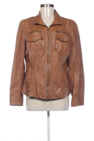 Geacă de piele pentru femei Cabrini, Mărime L, Culoare Maro, Preț 342,11 Lei