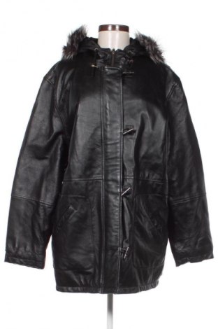 Geacă de piele pentru femei Canda, Mărime L, Culoare Negru, Preț 255,29 Lei