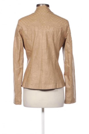 Γυναικείο δερμάτινο μπουφάν Cc Fashion, Μέγεθος XL, Χρώμα  Μπέζ, Τιμή 29,67 €