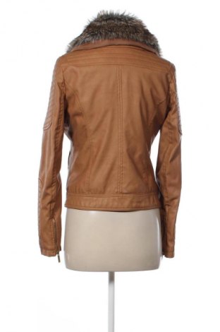 Γυναικείο δερμάτινο μπουφάν Ci Sono, Μέγεθος M, Χρώμα Καφέ, Τιμή 31,71 €