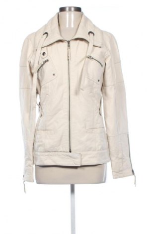 Γυναικείο δερμάτινο μπουφάν Culture, Μέγεθος M, Χρώμα  Μπέζ, Τιμή 66,50 €