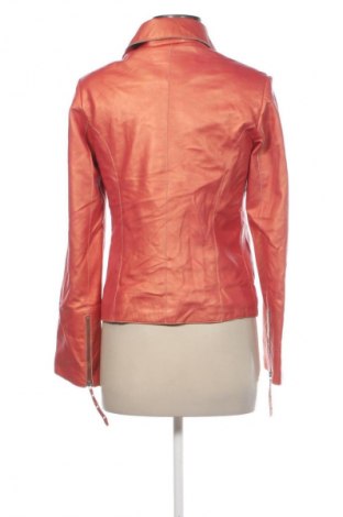 Dámska kožená bunda  David Moore, Veľkosť M, Farba Oranžová, Cena  89,95 €