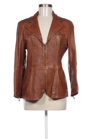 Damska kurtka skórzana Derimod, Rozmiar M, Kolor Brązowy, Cena 222,99 zł