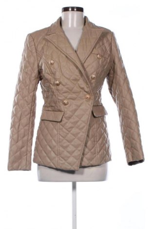 Dámska kožená bunda  Drole De Copine, Veľkosť M, Farba Béžová, Cena  20,95 €