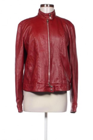 Damska kurtka skórzana Free, Rozmiar L, Kolor Czerwony, Cena 222,99 zł