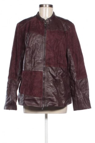 Dámská kožená bunda  Gerry Weber, Velikost XXL, Barva Fialová, Cena  2 199,00 Kč