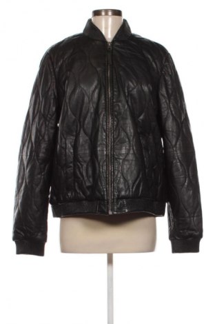 Γυναικείο δερμάτινο μπουφάν Gipsy, Μέγεθος XL, Χρώμα Μαύρο, Τιμή 182,99 €