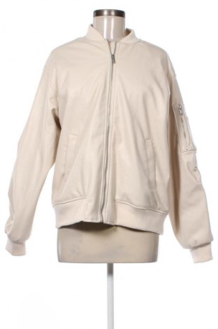 Damen Lederjacke H&M Divided, Größe L, Farbe Ecru, Preis € 37,99