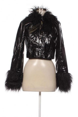 Γυναικείο δερμάτινο μπουφάν H&M Divided, Μέγεθος XXS, Χρώμα Μαύρο, Τιμή 13,99 €
