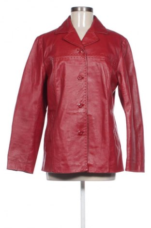 Damska kurtka skórzana Helline, Rozmiar M, Kolor Czerwony, Cena 222,99 zł