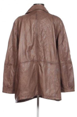 Damska kurtka skórzana Mainpol, Rozmiar XXL, Kolor Brązowy, Cena 113,99 zł