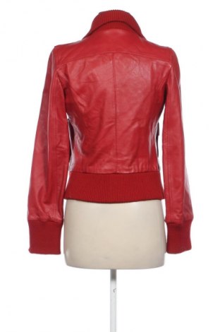 Γυναικείο δερμάτινο μπουφάν Mango, Μέγεθος M, Χρώμα Κόκκινο, Τιμή 30,99 €