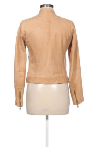 Dámska kožená bunda  Massimo Dutti, Veľkosť M, Farba Béžová, Cena  80,31 €
