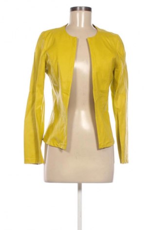 Geacă de piele pentru femei NEW COLLECTION, Mărime M, Culoare Galben, Preț 163,16 Lei