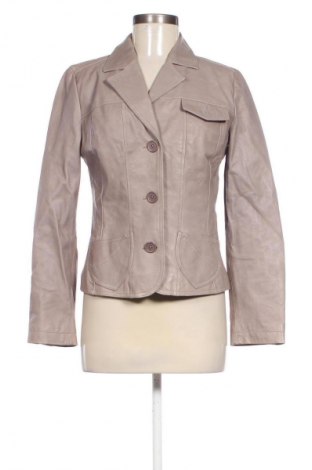 Damen Lederjacke Naf Naf, Größe S, Farbe Grau, Preis € 94,99