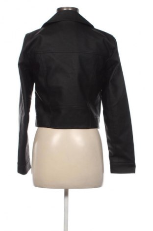 Дамско кожено яке ONLY, Размер S, Цвят Черен, Цена 93,99 лв.