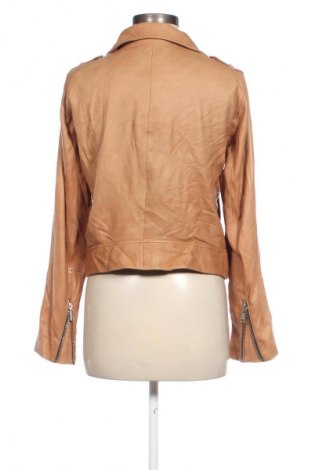 Geacă de piele pentru femei Oui, Mărime M, Culoare Bej, Preț 236,99 Lei