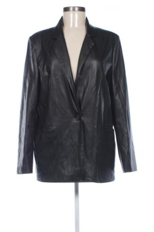 Дамско кожено яке Primark, Размер L, Цвят Черен, Цена 58,00 лв.