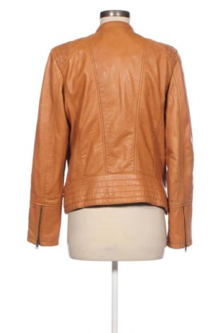 Γυναικείο δερμάτινο μπουφάν Promod, Μέγεθος M, Χρώμα Καφέ, Τιμή 66,48 €