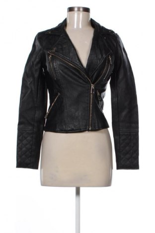 Damska kurtka skórzana River Island, Rozmiar XXS, Kolor Czarny, Cena 143,00 zł