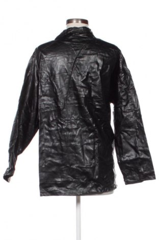 Női bőrdzseki SHEIN, Méret M, Szín Fekete, Ár 6 739 Ft