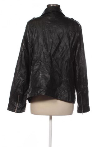 Damen Lederjacke Sara Lindholm, Größe XXL, Farbe Schwarz, Preis 37,99 €
