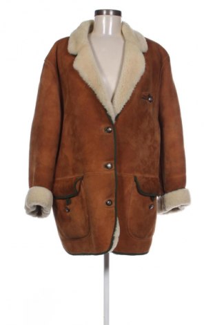 Dámska kožená bunda  Unbranded, Veľkosť XXL, Farba Hnedá, Cena  109,97 €