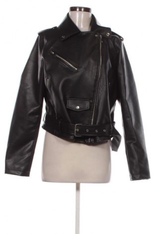 Női bőrdzseki Sinsay, Méret XL, Szín Fekete, Ár 8 969 Ft