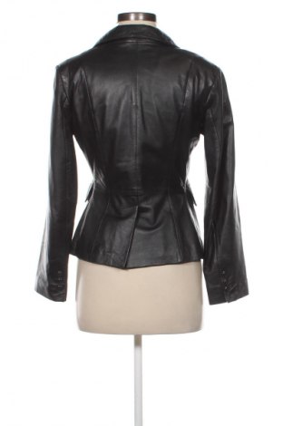 Geacă de piele pentru femei Stefanel, Mărime M, Culoare Negru, Preț 426,99 Lei